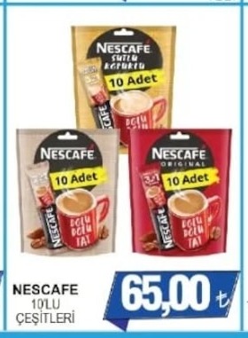 Nescafe 10'Lu Çeşitleri