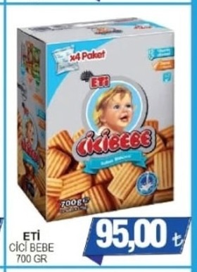 Eti Cici Bebe 700 Gr