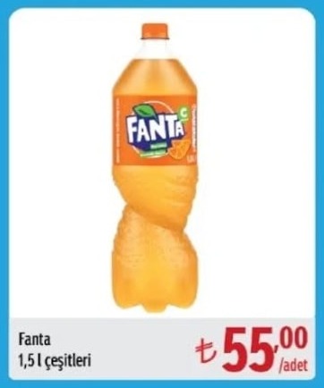 Fanta 1,5 L Çeşitleri