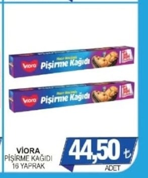 Viora Pişirme Kağidi 16 Yaprak