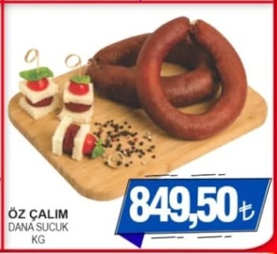 Öz Çalım Dana Sucuk Kg