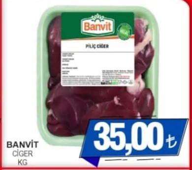 Banvit Piliç Ciğer Kg