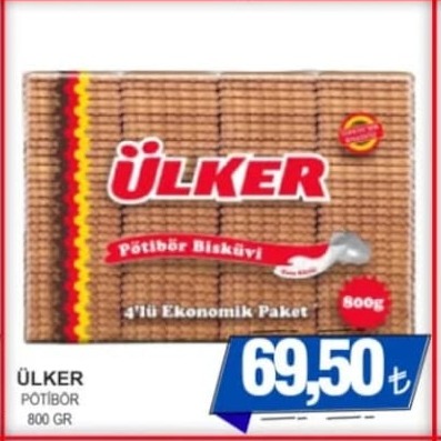 Ülker Pötibör 800 Gr