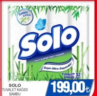 Solo Tuvalet Kağıdı Bambu