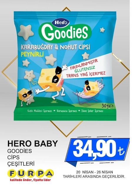 Hero Baby Goodies Cips Çeşitleri