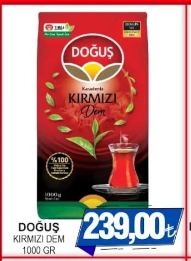 Doğuş Kirmizi Dem 1000 Gr