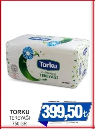 Torku Tereyağı 750 Gr