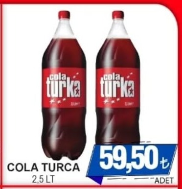 Cola Turka 2,5 Lt
