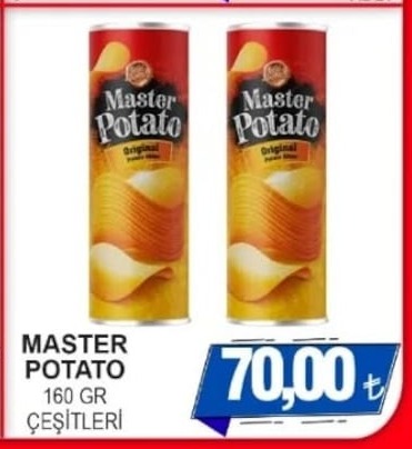 Master Potato Original 160Gr Çeşitleri