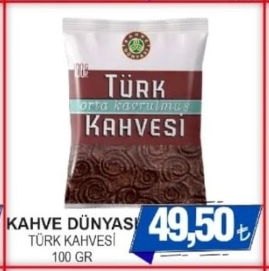 Kahve Dünyası Türk Kahvesi 100 Gr