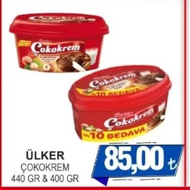 Ülker Çokokrem 440 Gr & 400 Gr