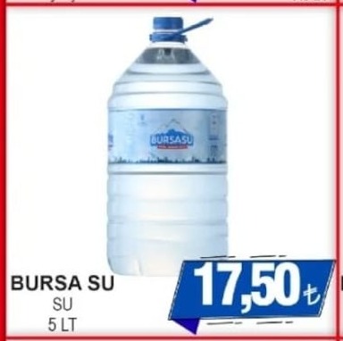 Bursa Su 5 Lt