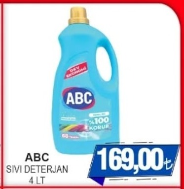 Abc Sivi Deterjan 4 Lt