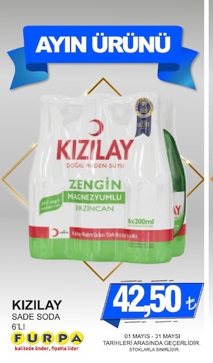 Kızılay Sade Soda 6'Lı