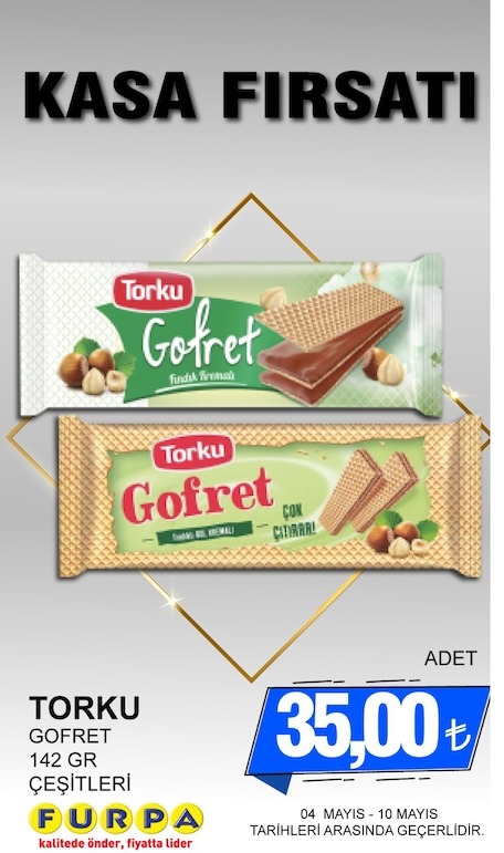 Torku Gofret Cesitleri 142Gr