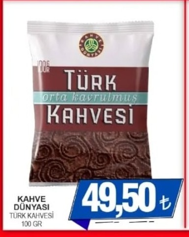 Türk Kahvesi 100 Gr