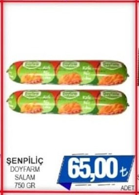 Şenpiliç Doyfarm Salam 750Gr