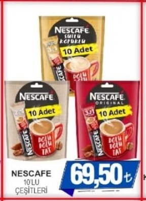 Nescafe 10'Lu Çeşitleri