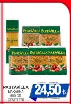 Pastavilla Makarna 500 Gr Çeşitleri