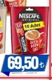 Nescafe Original 10 Adet