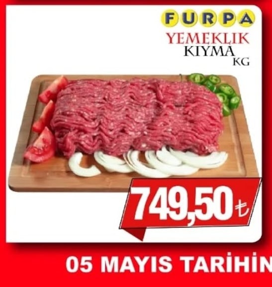 Furpa Yemeklik Kıyma Kg