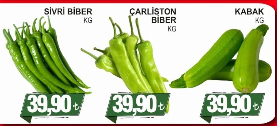 Sivri Biber Kg