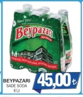 Beypazari Sade Soda 6'Li