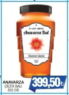 Anavarza Çiçek Balı 850 Gr