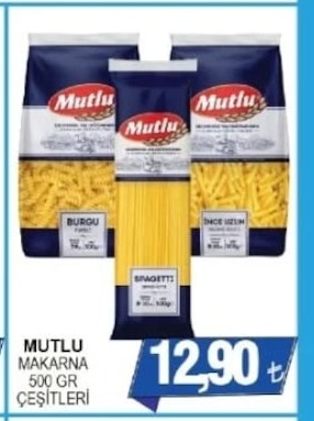 Mutlu Makarna 500 Gr Çeşitleri