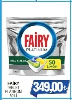 Fairy Tablet Platinum 50'Li