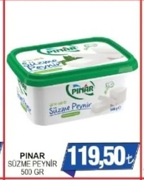 Pinar Süzme Peynir 500 Gr