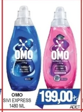 Omo Sıvı Express 1480 Ml