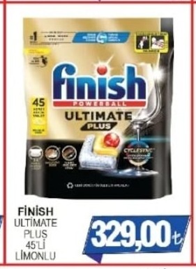 Finish Ultimate Plus 45'Li Limonlu