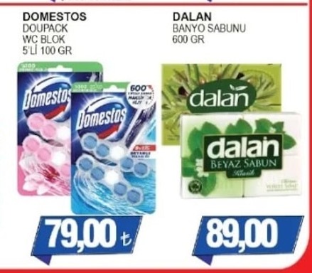 Domestos Doupack Wc Blok 5'Li 100 Gr