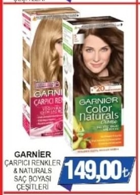 Garnier Çarpıcı Renkler & Naturals Saç Boyası Çeşitleri