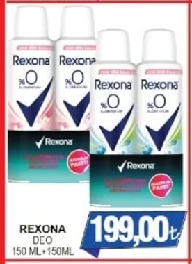 Rexona Deo 150Ml+150Ml