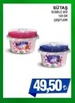 Sütaş Bubble Mix 140 Gr Çeşitleri