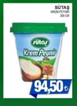 Sütaş Krem Peynir 300G