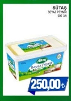 Sütaş Beyaz Peynir 900 Gr
