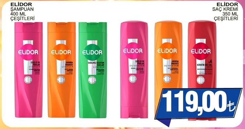 Elidor Şampuan 400 Ml Çeşitleri
