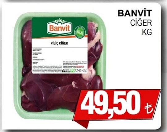 Banvit Ciğer Kg