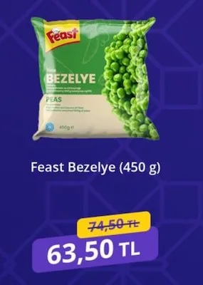 Feast Bezelye (450 G)