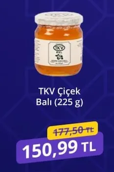 Tkv Çiçek Balı (225 G)