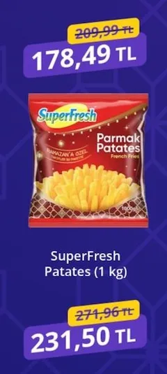 Superfresh Patates (1 Kg)