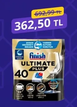 Finish Ultimate Plus 40 Tablet