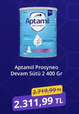 Aptamil Prosyneo Devam Sütü 2 400 Gr