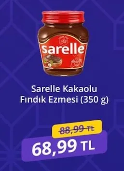 Sarelle Kakaolu Fındık Ezmesi (350 G)