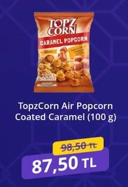 Topzcorn Air Popcorn Coated Caramel (100 G)