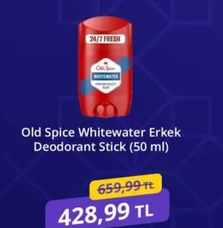 Old Spice Whitewater Erkek Deodorant Stick (50 Ml)
