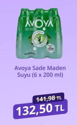 Avoya Sade Maden Suyu (6 X 200 Ml)
